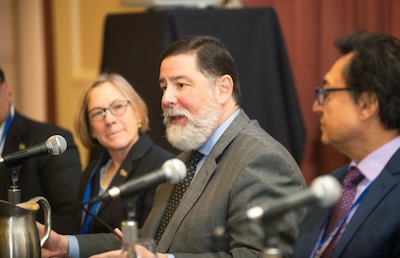 Ann Cudd and Bill Peduto