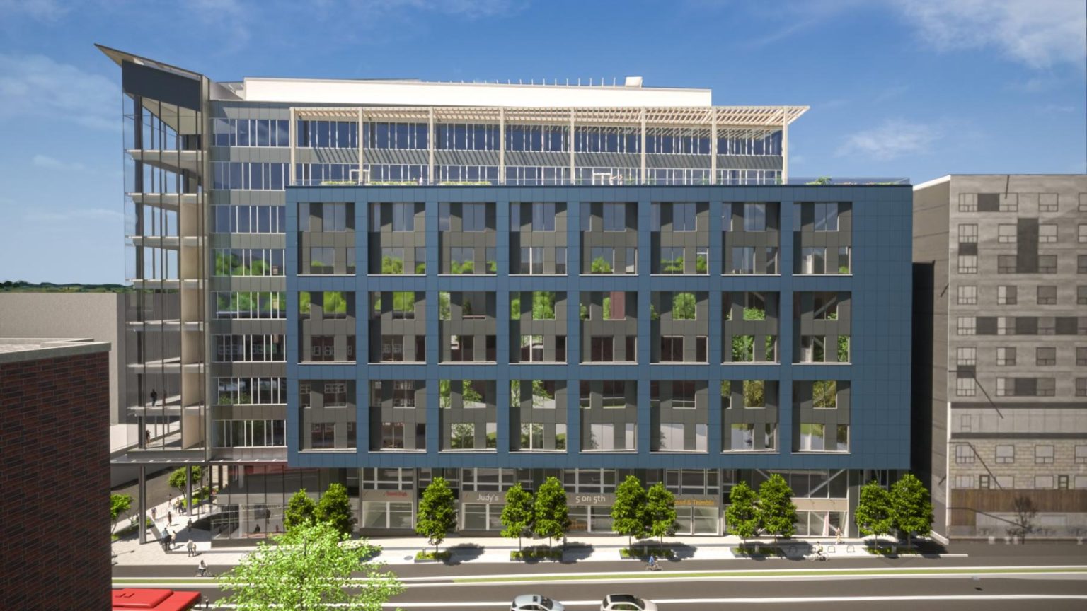 Rendering of 5th and Halket