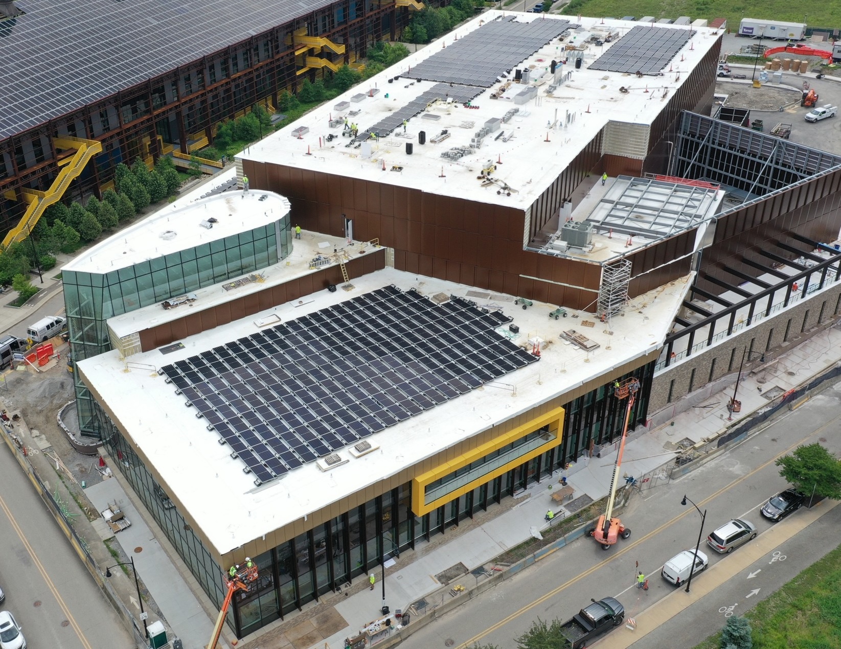 Rooftop solar on BioForge
