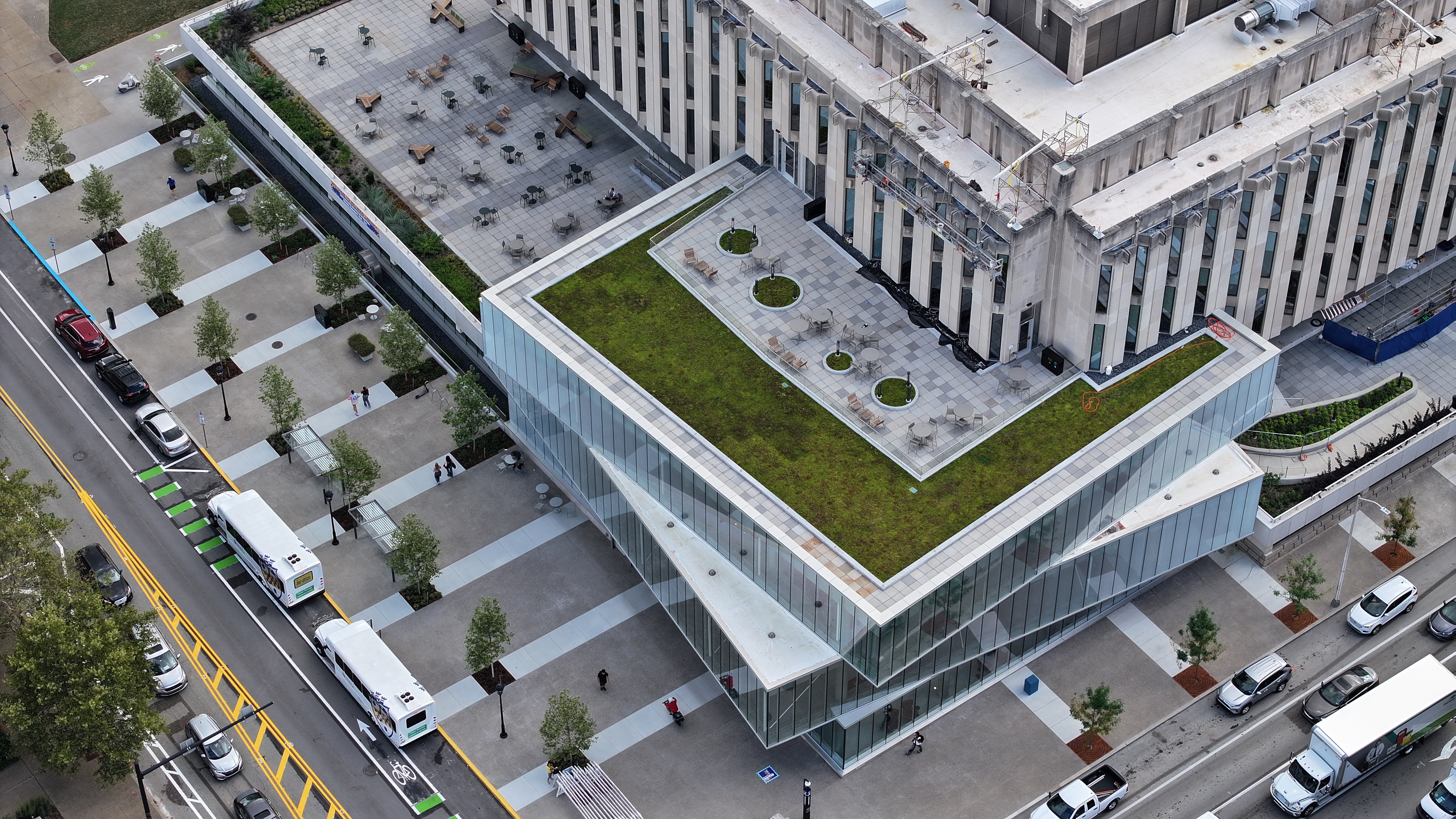 Hillman Library Green Roof