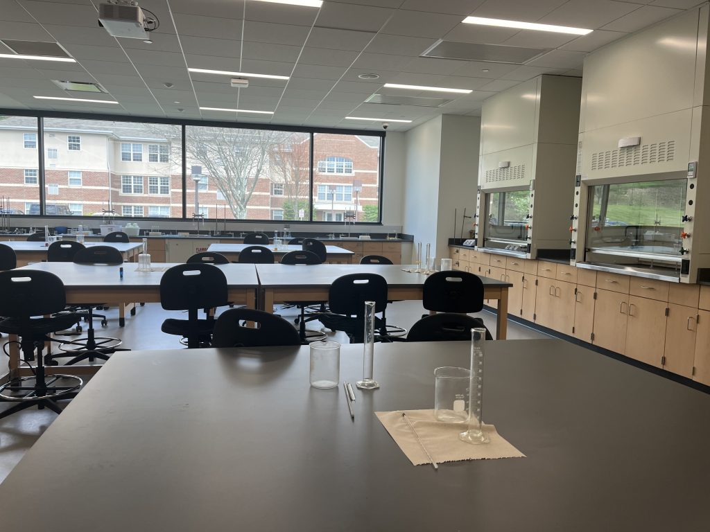 Lab inside of PG Life Sciences Building