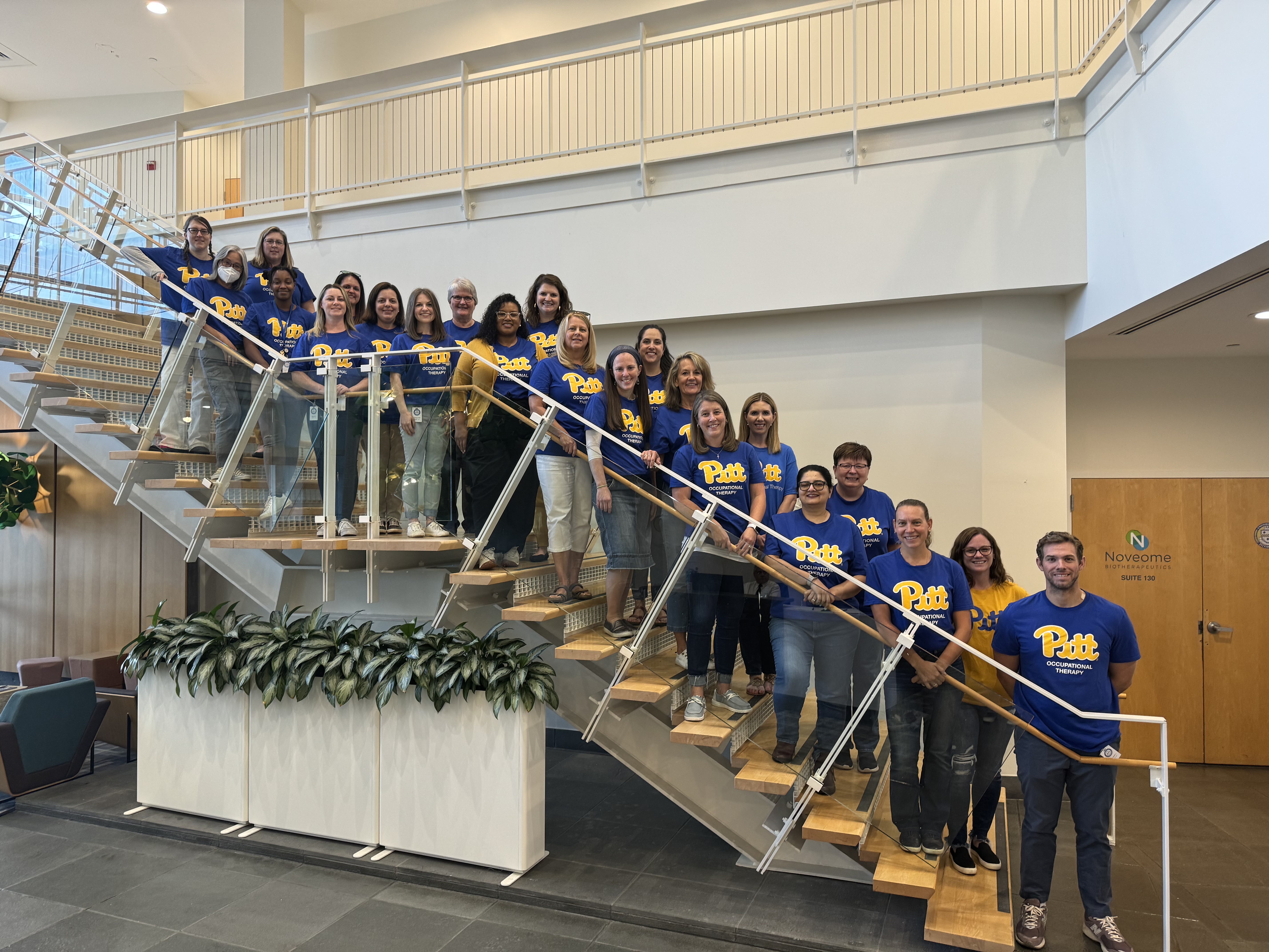 The Department of Occupational Therapy Team at Pitt