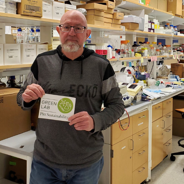 Rob de Cortie from the School of Pharmacy