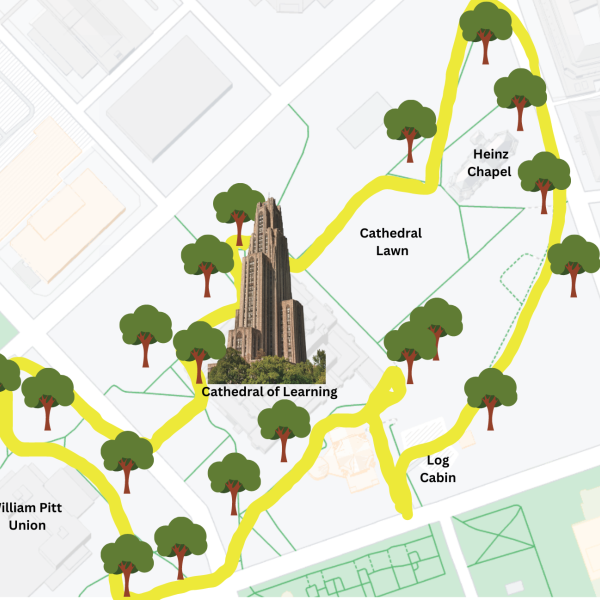 tree trek map