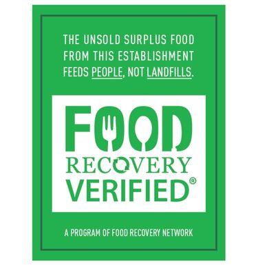 Food Recovery Verified Seal