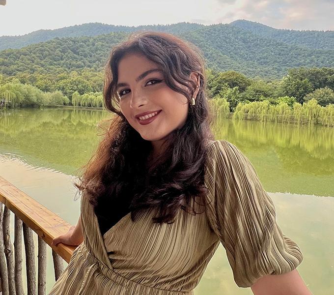 Portrait of Leyla Ahmodova