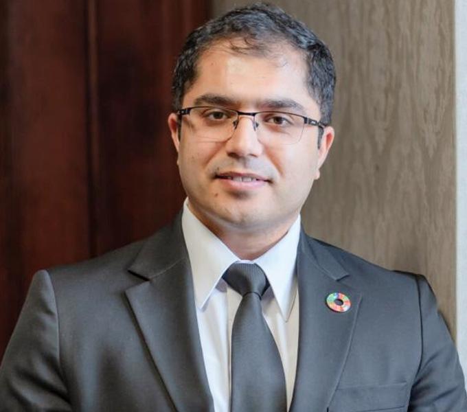 Portrait of Muhammad Qasem Jami
