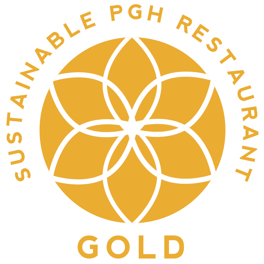 Sustainable PIttsburgh Restaurants Gold Logo